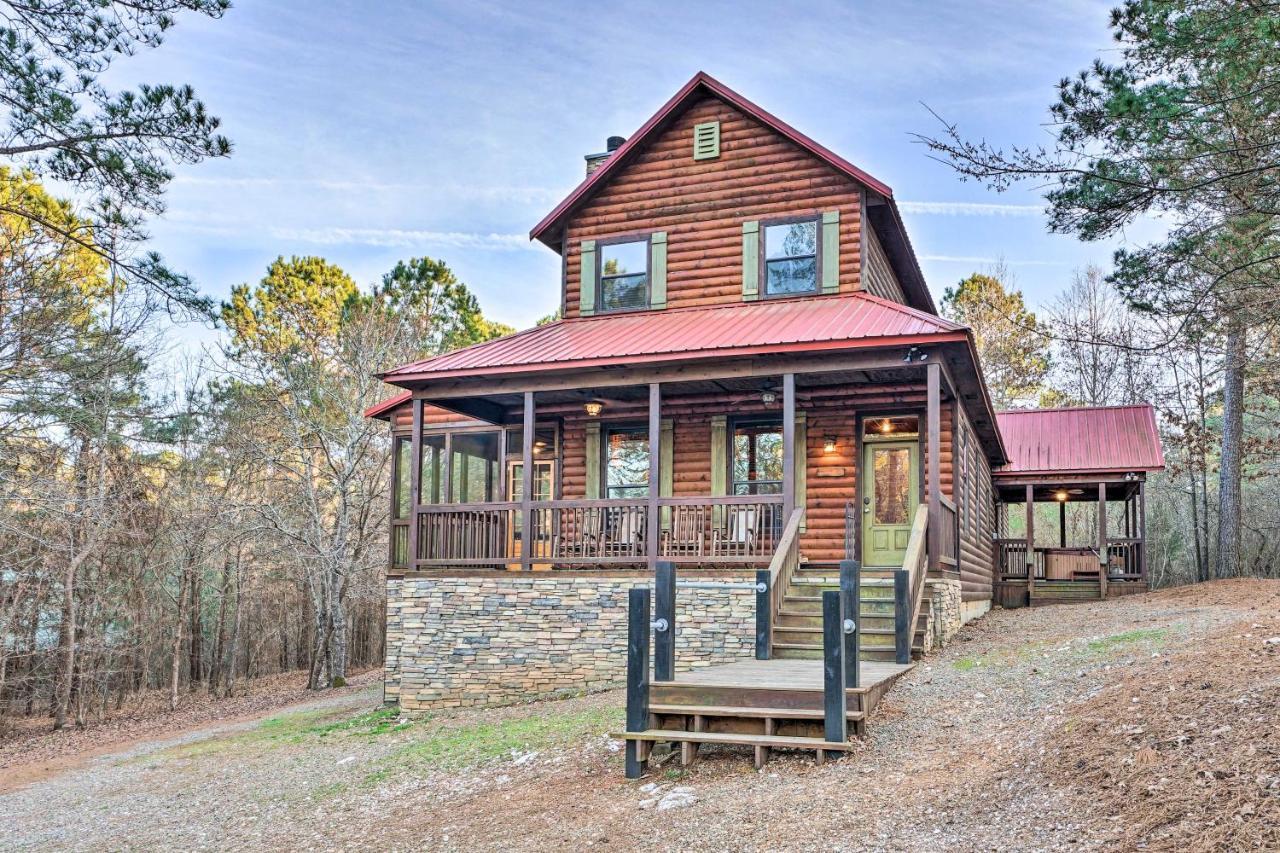 Broken Bow Cabin With Deck, Hot Tub And Fire Pit! Exterior foto
