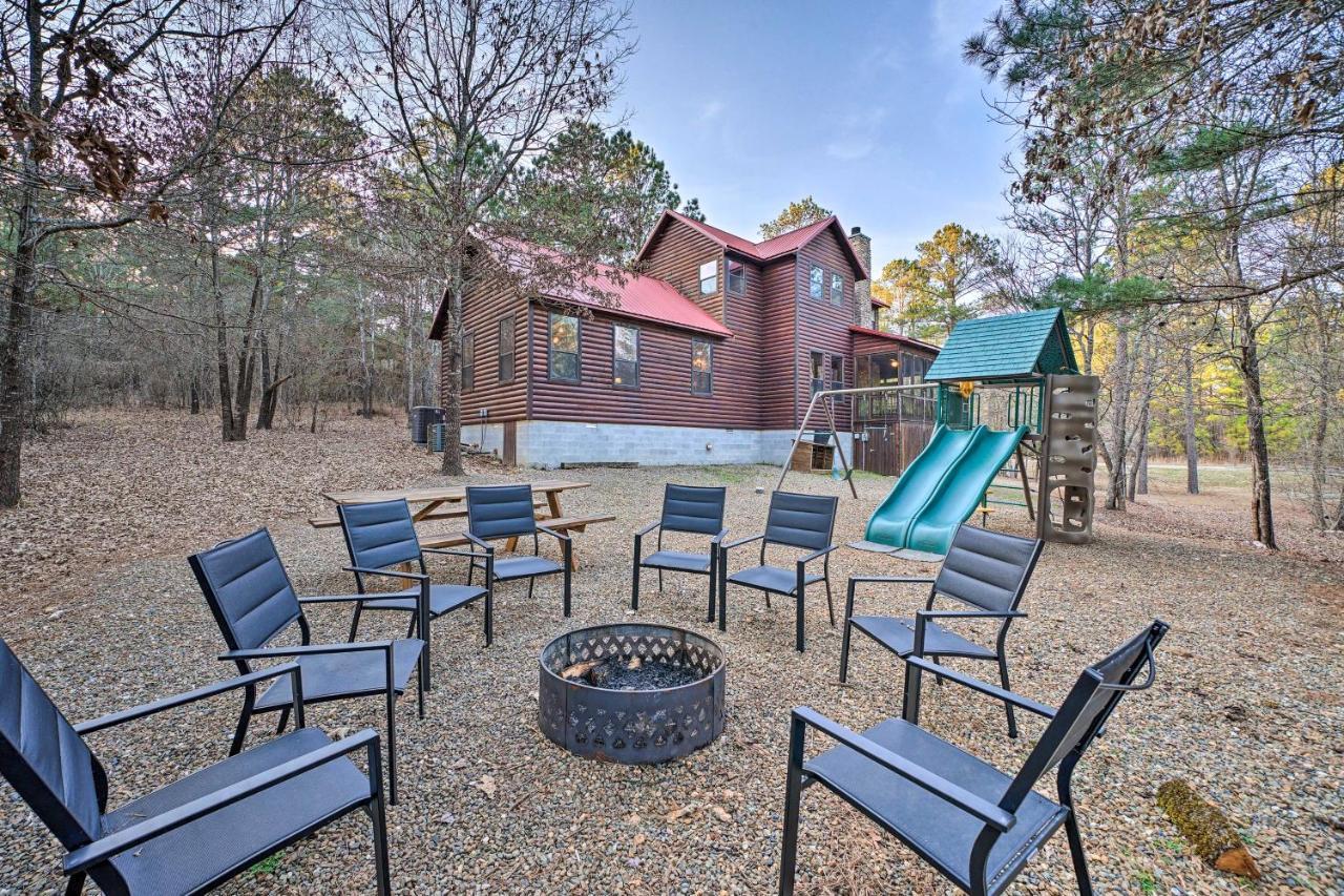 Broken Bow Cabin With Deck, Hot Tub And Fire Pit! Exterior foto